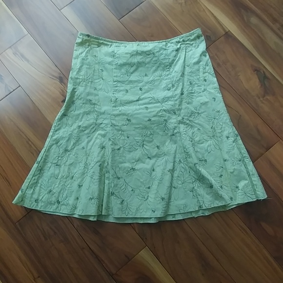 HeartSoul Dresses & Skirts - Pale green Skirt with stitching